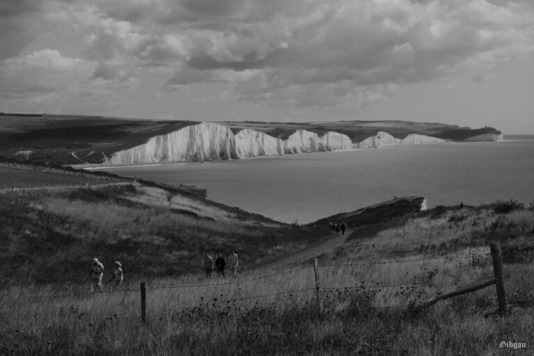 Lire la suite à propos de l’article PEACEHAVEN (East Sussex- GB) les 7 sisters   —   août   2018    noir et blanc