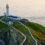 Holyhead light house-  Wales–UK–July 2025: waiting for sunset